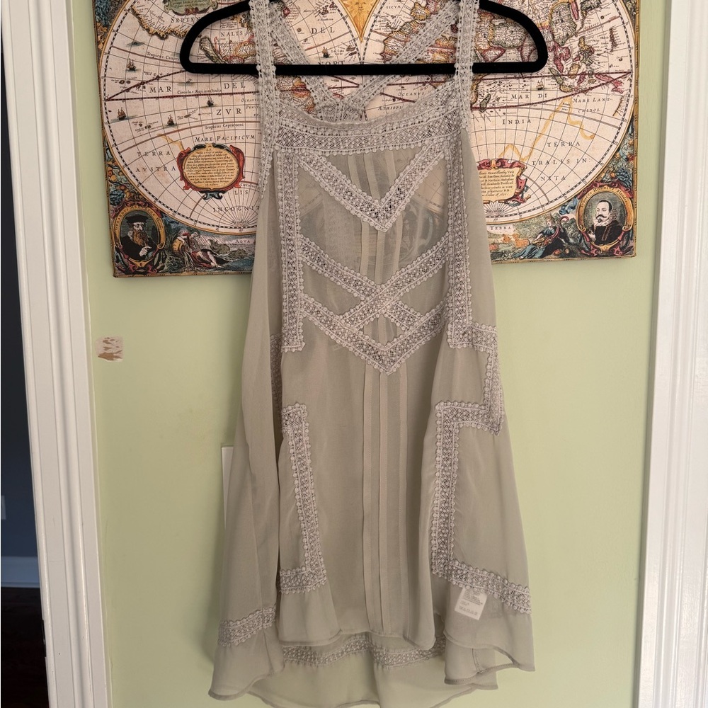 UO‎ Sheer Slip Dress